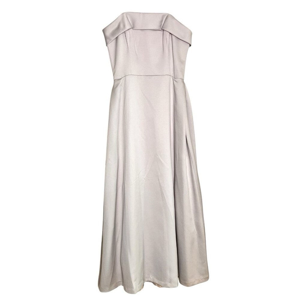 Vtg Alex Evenings Strapless Off Shoulder Gown With Pockets Hem M Needs Cleaning